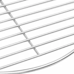 vidaXL - Barbecuerooster 43 x 43 cm Zilver Roestvrijstaal