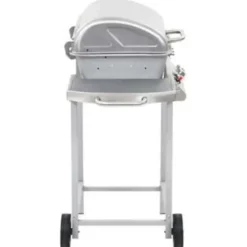 vidaXL - Barbecue - Zilver - Roestvrij staal