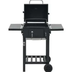 vidaXL - Barbecue - Zwart - Staal
