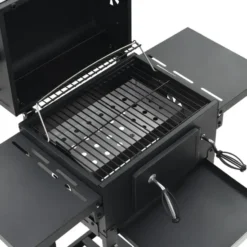 vidaXL - Barbecue - Zwart - Staal