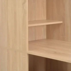 vidaXL - Bartafel - Bruin - Bewerkt hout