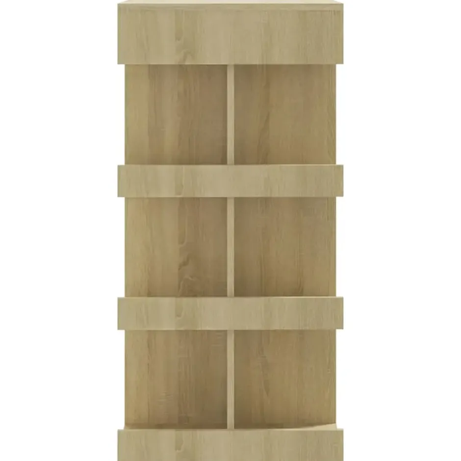 vidaXL - Bartafel - Bruin - Bewerkt hout