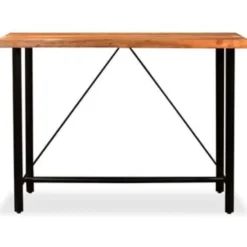 vidaXL - Bartafel - Bruin - Hout - 150 x 70 x 107 cm