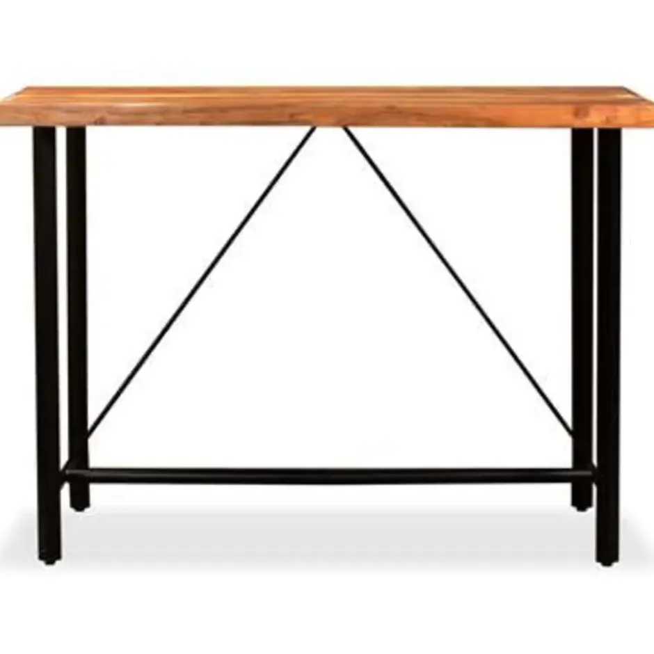 vidaXL - Bartafel - Bruin - Hout - 150 x 70 x 107 cm
