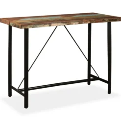 vidaXL - Bartafel - Bruin - Hout - 150 x 70 x 107 cm