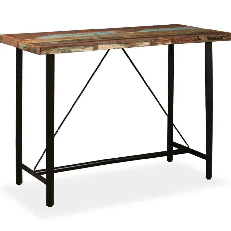 vidaXL - Bartafel - Bruin - Hout - 150 x 70 x 107 cm