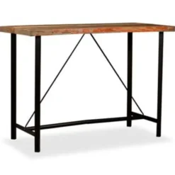 vidaXL - Bartafel - Bruin - Hout - 150 x 70 x 107 cm