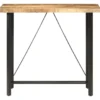 vidaXL - Bartafel - Bruin - Hout - 120 x 58 x 107 cm