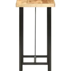 vidaXL - Bartafel - Bruin - Hout - 60 x 60 x 107 cm