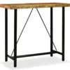 vidaXL - Bartafel - Bruin - Hout - 120 x 60 x 107 cm
