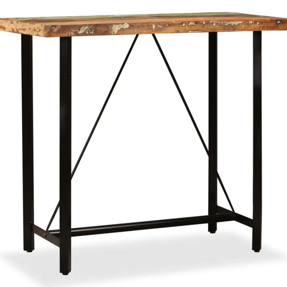vidaXL - Bartafel - Bruin - Hout - 120 x 60 x 107 cm