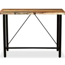 vidaXL - Bartafel - Bruin - Hout - 120 x 60 x 107 cm