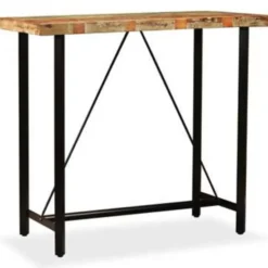 vidaXL - Bartafel - Bruin - Hout - 120 x 60 x 107 cm