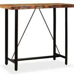 vidaXL - Bartafel - Bruin - Hout - 120 x 60 x 107 cm