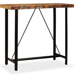 vidaXL - Bartafel - Bruin - Hout - 120 x 60 x 107 cm