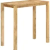 vidaXL - Bartafel - Bruin - Hout - 112 x 55 x 108 cm