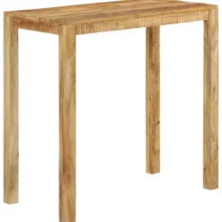 vidaXL - Bartafel - Bruin - Hout - 112 x 55 x 108 cm