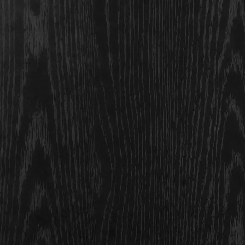 vidaXL - Bartafel met schappen - Zwart eiken - Bewerkt hout - 102x50 cm