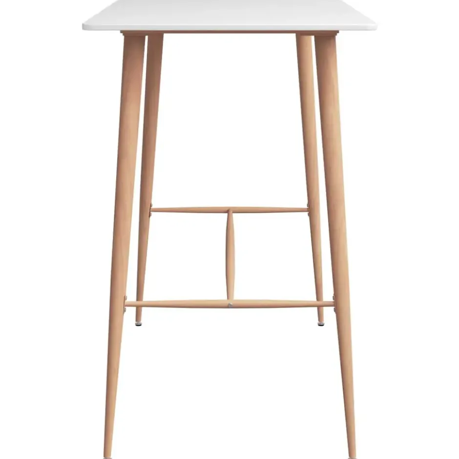 vidaXL - Bartafel - Wit - MDF
