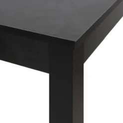 vidaXL - Bartafel - Zwart - Hout
