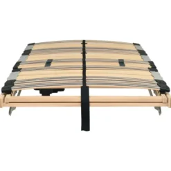 vidaXL - Bedbodem - Bruin - Hout - 90 x 200 cm