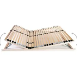 vidaXL - Bedbodem - Bruin - Hout - 140 x 200 cm
