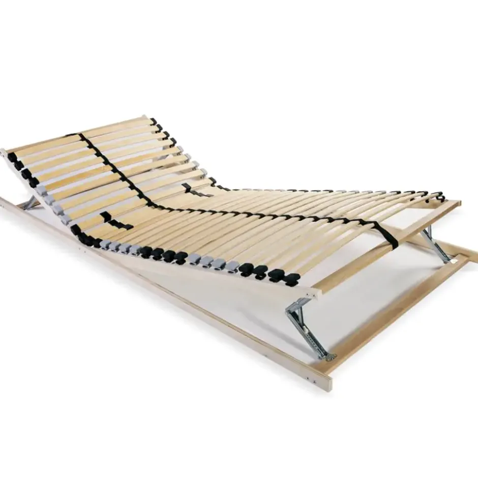 vidaXL - Bedbodem - Bruin - Hout - 80 x 200 cm