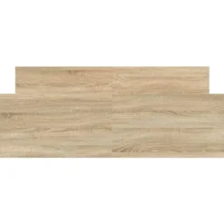vidaXL - Bed frame met hoofd- en voeteneinde - sonoma eikenkleur - 140x200 cm