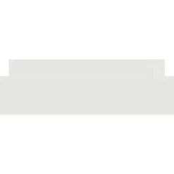 vidaXL - Bed frame met hoofd- en voeteneinde - Wit - 160x200 cm