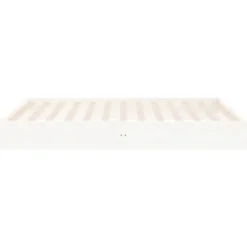 vidaXL - Bed frame pallet - Wit - Massief hout - 140x200 cm