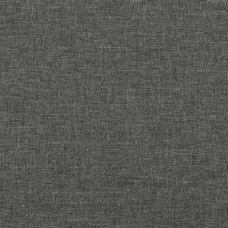 vidaXL - Bed frame zonder matras - Donkergrijs - Stof - 160x200 cm