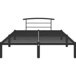 vidaXL - Bed frame - Zwart - Metaal - 120x200 cm