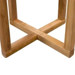 vidaXL - Bijzettafel - Bruin - Hout