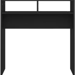 vidaXL - Bijzettafel - Zwart - Bewerkt hout
