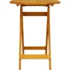 vidaXL - Bistroset - Bruin - Acaciahout - 60 cm - 3 stuks