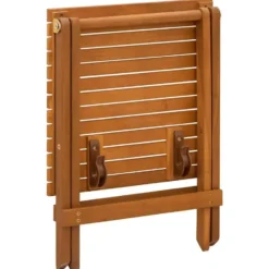 vidaXL - Bistroset voor kinderen - Bruin - Hout - 3 stuks