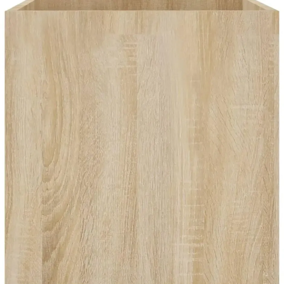 vidaXL - Bloembak - Bruin - Bewerkt hout