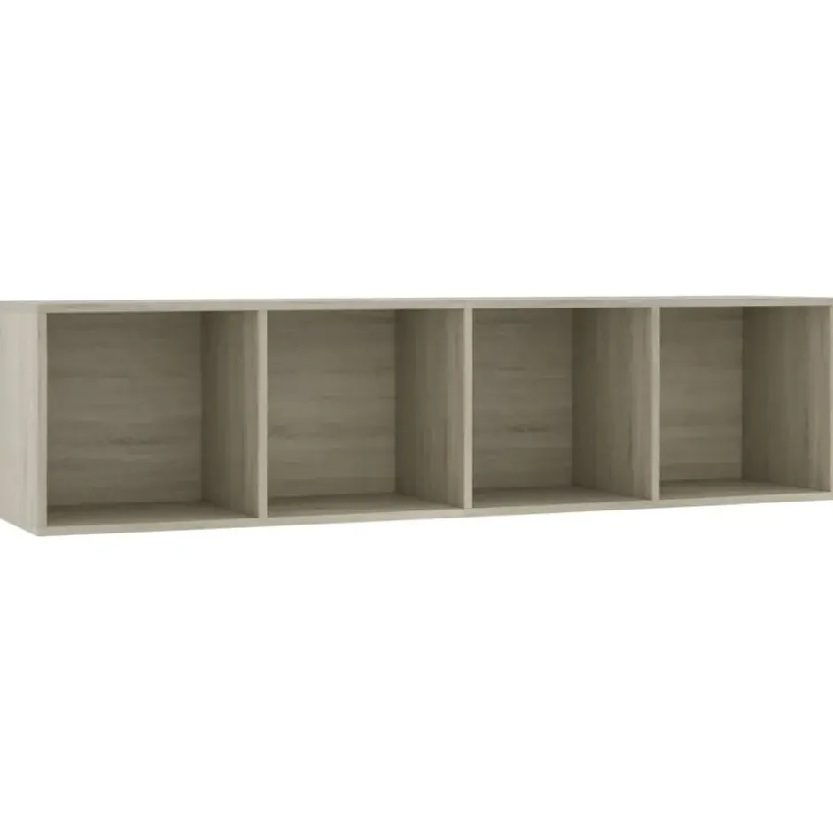vidaXL - Boekenkast - Bruin - Bewerkt hout
