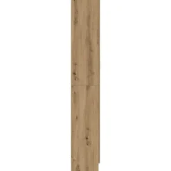 vidaXL - Boekenkast met schappen en 2 deuren - Artisan eiken - 82.5x30.5x185 cm