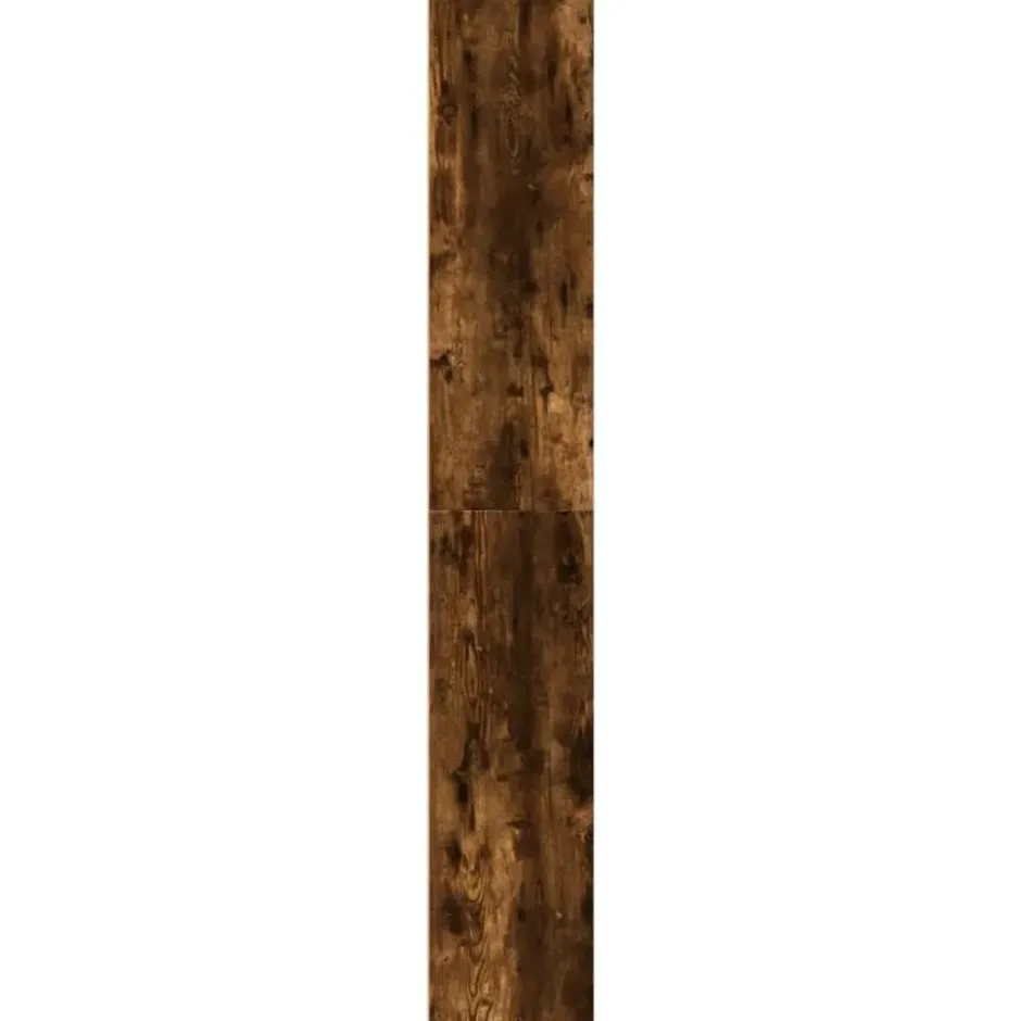 vidaXL - Boekenkast met 5 vakken voor woonkamers - Gerookt eiken - 40x30x189 cm