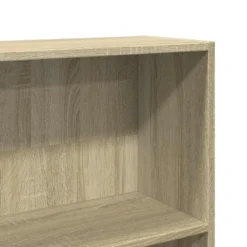 vidaXL - Boekenkast met 5 vakken voor kantoor - Sonoma eiken - 80x30x189 cm