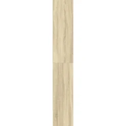 vidaXL - Boekenkast met 5 vakken voor kantoor - Sonoma eiken - 80x30x189 cm