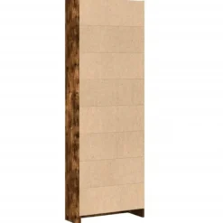 vidaXL - Boekenkast met 5 vakken voor kantoor - Gerookt eiken - 60x24x176 cm