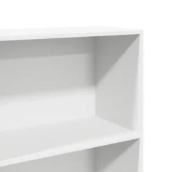 vidaXL - Boekenkast met 5 vakken voor woonkamers - Wit - Hout - 60x30x189 cm