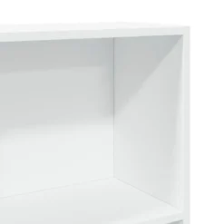 vidaXL - Boekenkast met 4 vakken voor kantoor - Wit - Hout - 60x24x143 cm