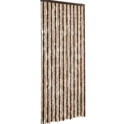 vidaXL - Bruin - Polypropyleen - 100 x 220 cm