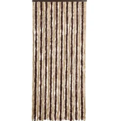 vidaXL - Bruin - Polypropyleen - 90 x 220 cm