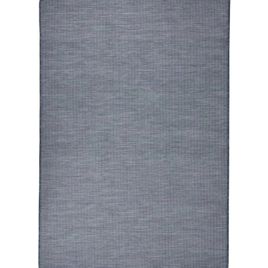 vidaXL - Buitenkleed - Blauw - Kunststof - 140 x 200 cm