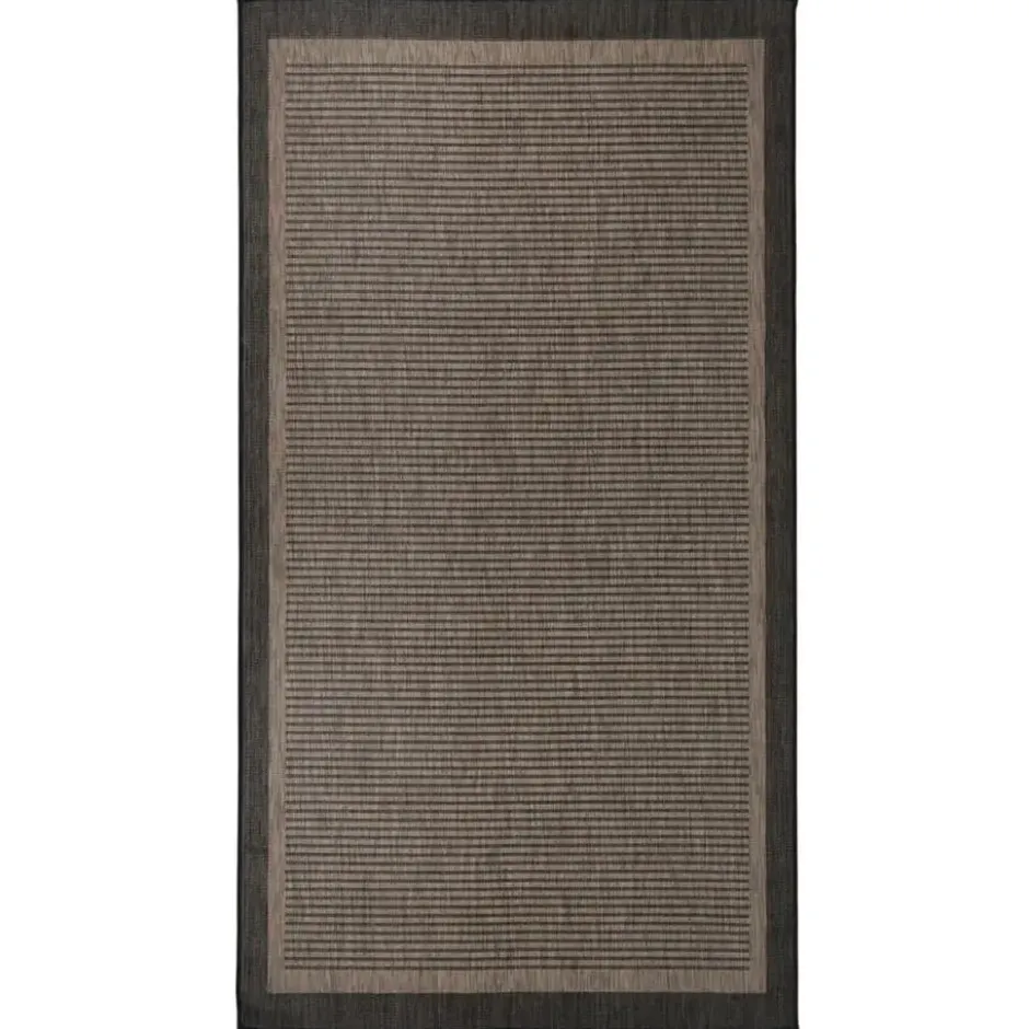 vidaXL - Buitenkleed - Bruin - Kunststof - 80 x 150 cm