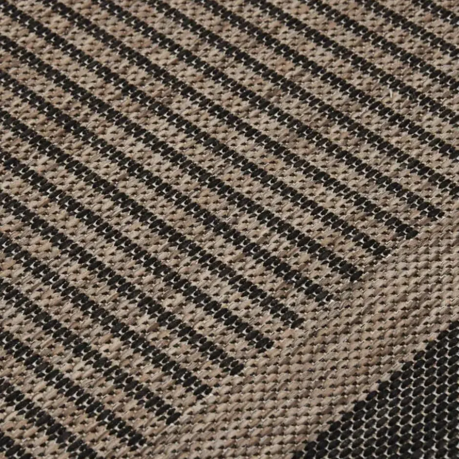 vidaXL - Buitenkleed - Bruin - Kunststof - 80 x 150 cm